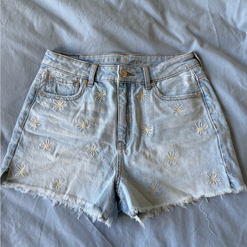 Flower Jean short